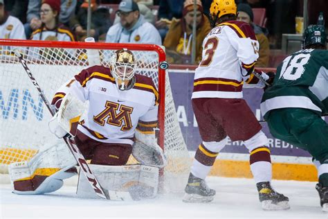 Minnesota Gophers Big Ten Hockey Semifinal Preview vs Michigan State - The Daily Gopher