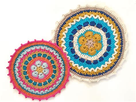 African Flower Mandala Crochet Pattern ⋆ Crochet Kingdom