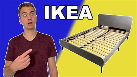 CHEAP IKEA Bed Frame. A Nice Surprise! - YouTube