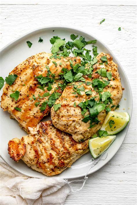 Dijon Grilled Chicken {Basic Marinade!} | FeelGoodFoodie