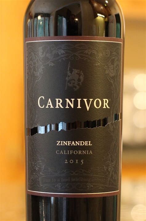 Carnivor Zinfandel Review - Honest Wine Reviews | Zinfandel, Wine label ...