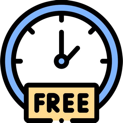 Free time - Free time and date icons