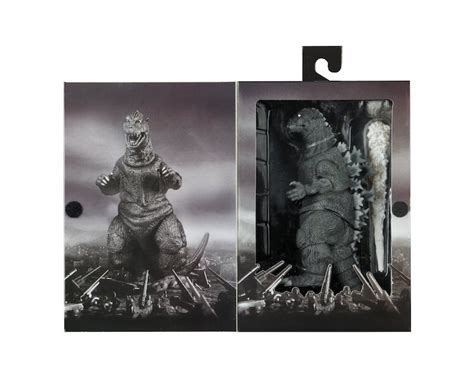 NECA Toys Godzilla 1954 Re-Release Figure In-Packaging