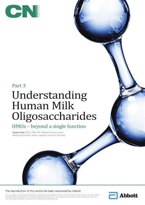 (PDF) Understanding Human Milk Oligosaccharides - Part 3