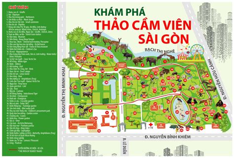 Khám phá bản đồ sở thú sài gòn đẹp nhất