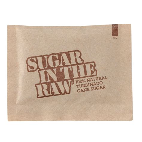 Sugar In The Raw Packets - 1200/Case | WebstaurantStore