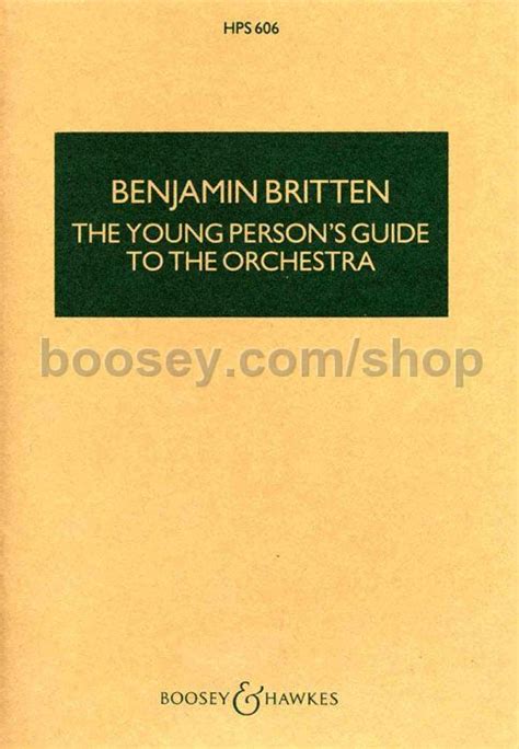 Benjamin Britten – The Young Person's Guide to the Orchestra Lyrics | Genius Lyrics