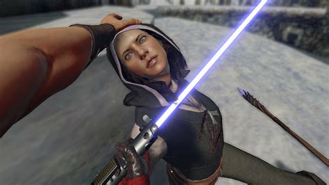 STAR WARS LIGHTSABER MOD in Blade and Sorcery VR - YouTube