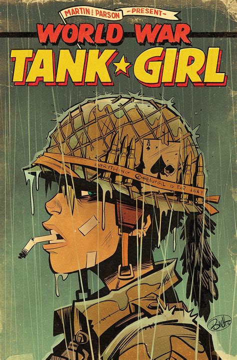 Tank Girl: World War Tank Girl #1 (2017). Cover Art by Brett Parson. : r/ComicBookCovers