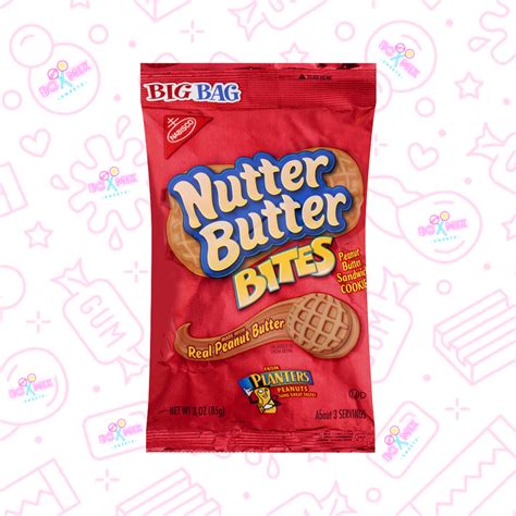 Order Nutter Butter Bites Big Bag 3oz (85g) online from Boxmix.co.uk 24/7 | The Ultimate Online ...