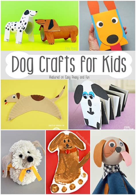 Barktastic Dog Crafts for Kids - Easy Peasy and Fun