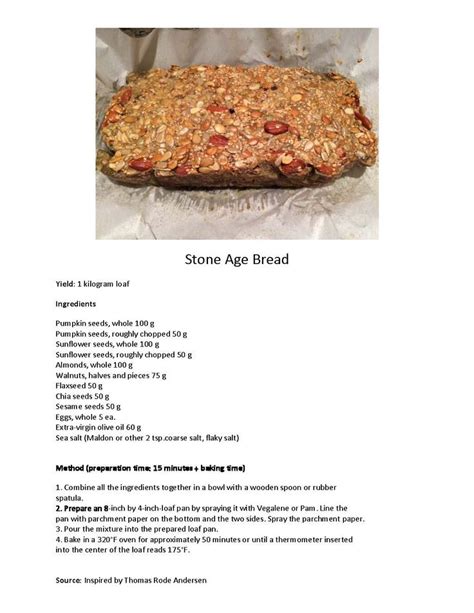 Stone Age Bread - No flour, just seeds, nuts, oil, and eggs. | Chopped almonds, Healthy recipes ...