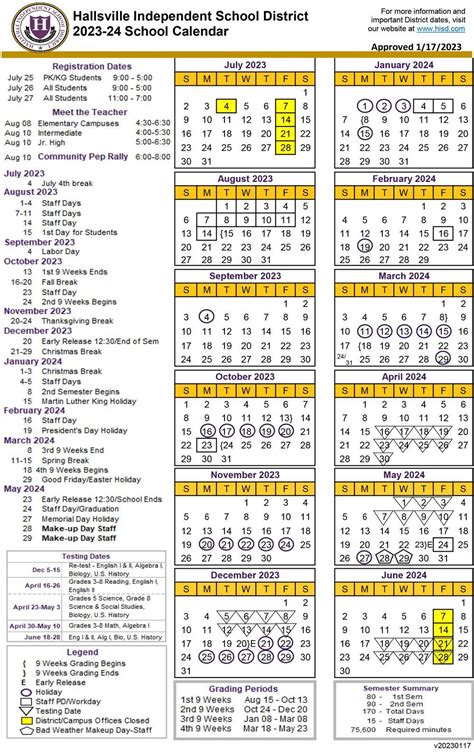 Cy Fair Isd School Calendar 2025-23 - Rois Kathlin