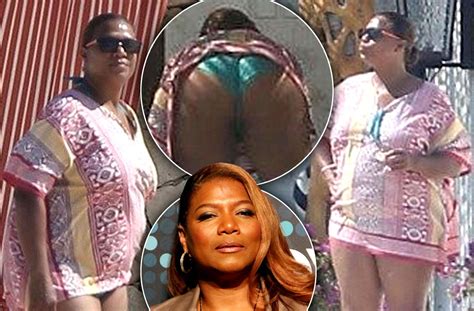 [PICS] Queen Latifah Swimsuit -- Star Spotted In Cabo With Longtime Girlfriend