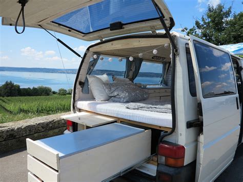 VW T4 Van DIY Ausbau | Vw bus interior, Vw camper conversions, Build a ...