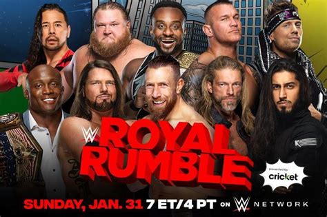 WWE Royal Rumble 2021: Live Stream, WWE Network Start Time and Match ...