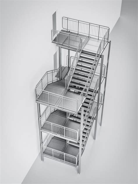 Emergency stairs, staircases for emergency, safety staircases | TLC