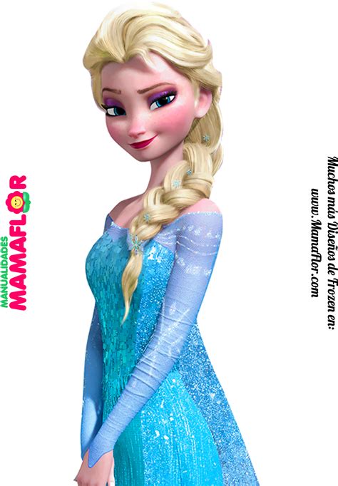 Molde: Elsa de Frozen – Centro de Mesa (Parte 1/2) - MamaFlor.com