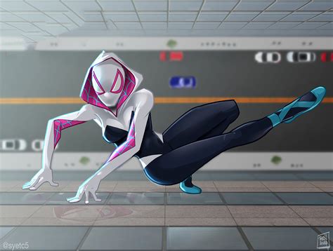 Spider Gwen In City Buliding Wallpaper,HD Superheroes Wallpapers,4k Wallpapers,Images ...