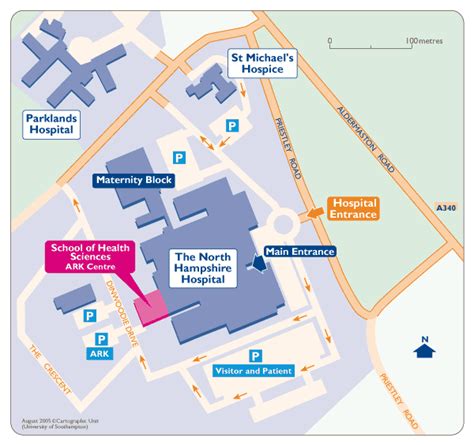 Detailed Map Of Basingstoke Area