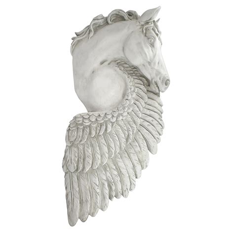 Design Toscano Wings of Fury Pegasus Horse Wall Sculpture for sale | Las Vegas, NV | Nellis Auction