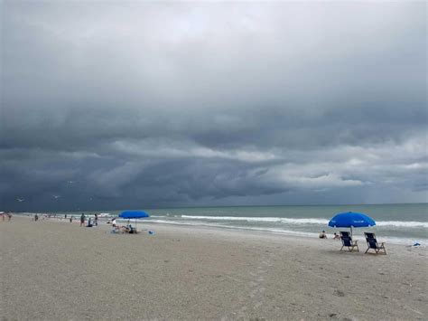 WeatherBug Photos | Going to rain, Cocoa beach florida, Cocoa beach