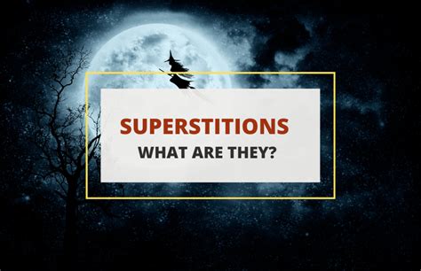 What are superstitions – and why people believe in them