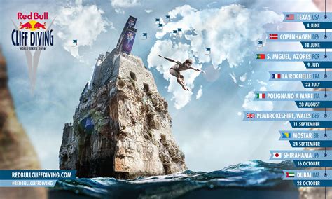 Red Bull Cliff Diving World Series Pembrokeshire Wales