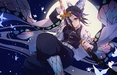 HD wallpaper: Kimetsu no Yaiba, anime, anime girls, Kochou Shinobu | Wallpaper Flare