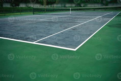 Close up Corner of Tennis Court Background. 21552837 Stock Photo at ...