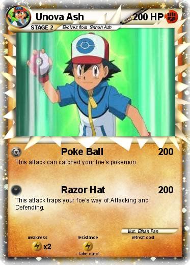 Pokémon Unova Ash - Poke Ball - My Pokemon Card