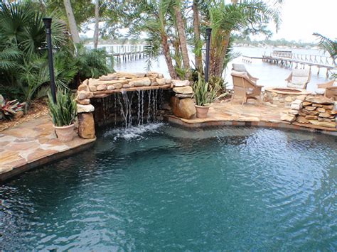 Pool Water Features - Contemporary - Pool - Orlando - by C.M. Custom ...