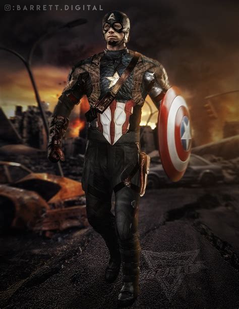 Daton Barrett - Bucky Barnes Captain America