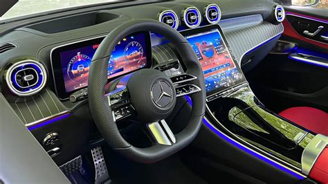 NEW 2023 Mercedes GLC INTERIOR! Interior Ambiente Review - YouTube