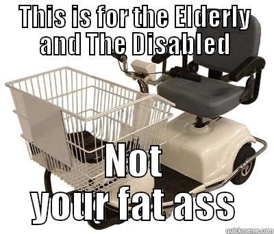 To Those Who Share the Meme About Using Disabled Shopping Carts