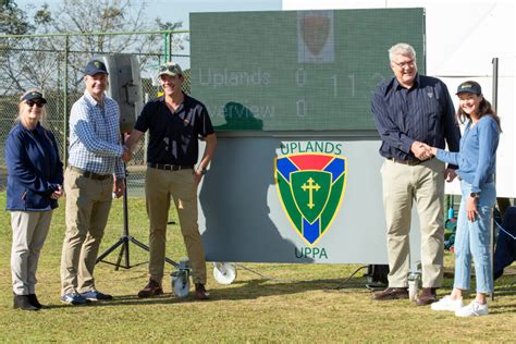 Digital Scoreboard Handover - Uplands