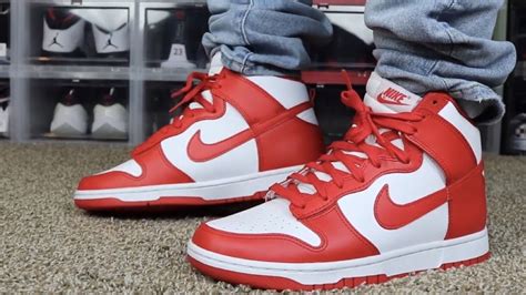 Nike Dunk High University Red