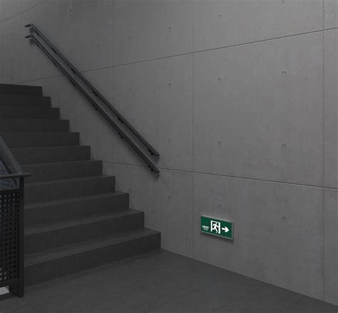 Emergency stairs 3D model | CGTrader