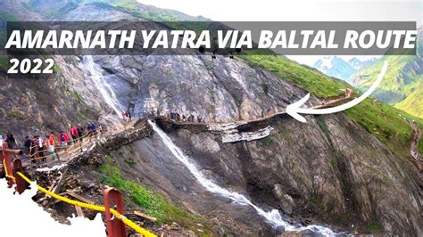 Amarnath Yatra Baltal Route 2022 By LcTravelers - YouTube