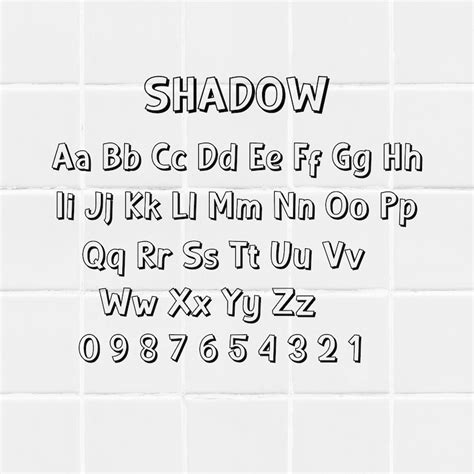 Shadow Font Svg Png Shadow Letters Font Shadow Cursive Font Shadow Font ...