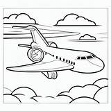 Free Airplane Coloring Pages To Print Out sketch template