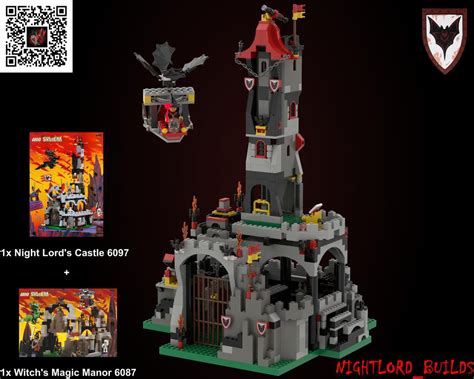 LEGO MOC The Witch's Manor 6087 - 6097 Alt. Build by Nightlord_Builds | Rebrickable - Build with ...