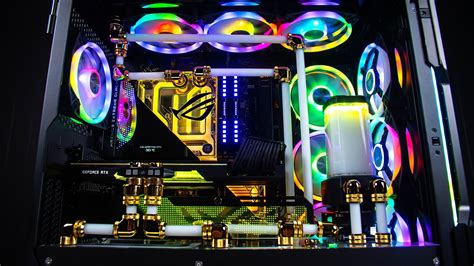 $7000 ULTIMATE Custom Water Cooled Gaming PC Build! - YouTube