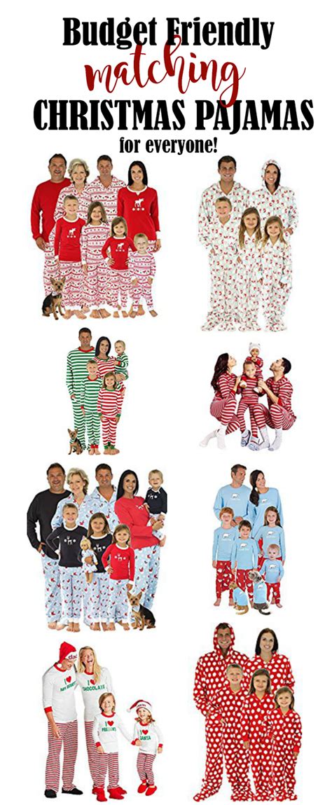 Matching Christmas Pajamas for the Entire Family - Thirty Eighth Street