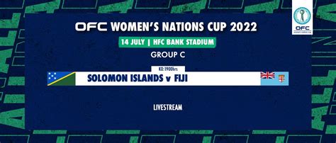LIVESTREAM | OFC WOMEN’S NATIONS CUP 2022 | GROUP C | SOLOMON ISLANDS v ...