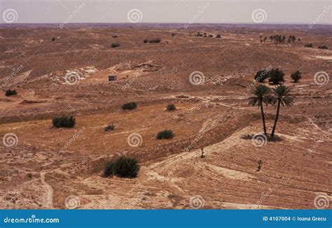 Arid landscape stock photo. Image of sahara, landscape - 4107004