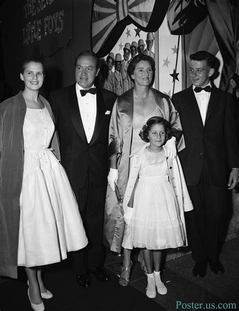 Bob Hope and Family at Hollywood Premiere. He and his wife adopted all four of their children ...