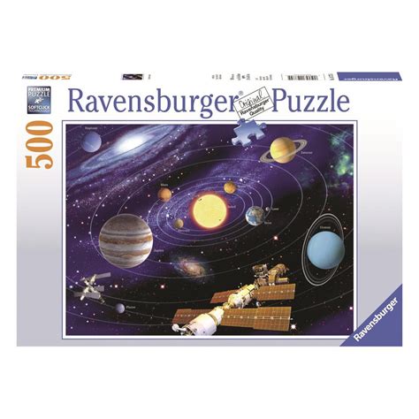 Ravensburger - Solar System Puzzle 500Pc | Mr Toys Toyworld