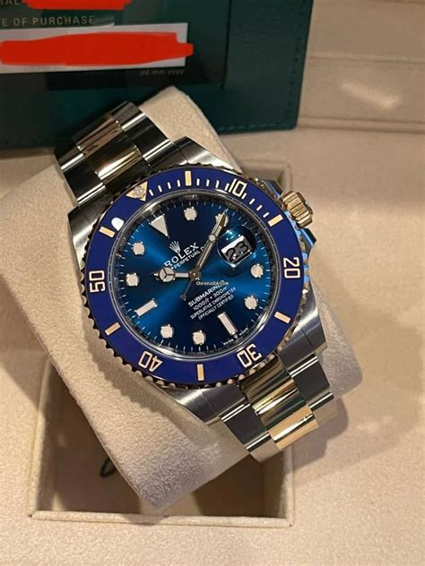 Rolex NEW Submariner Date 41mm Blue Dial 126613 2022 B&P for $19,499 ...