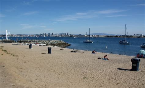 Shelter Island Shoreline Park, San Diego, CA - California Beaches